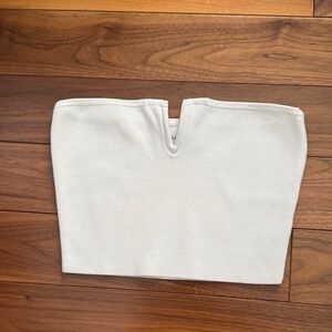 Babaton White Knit Top